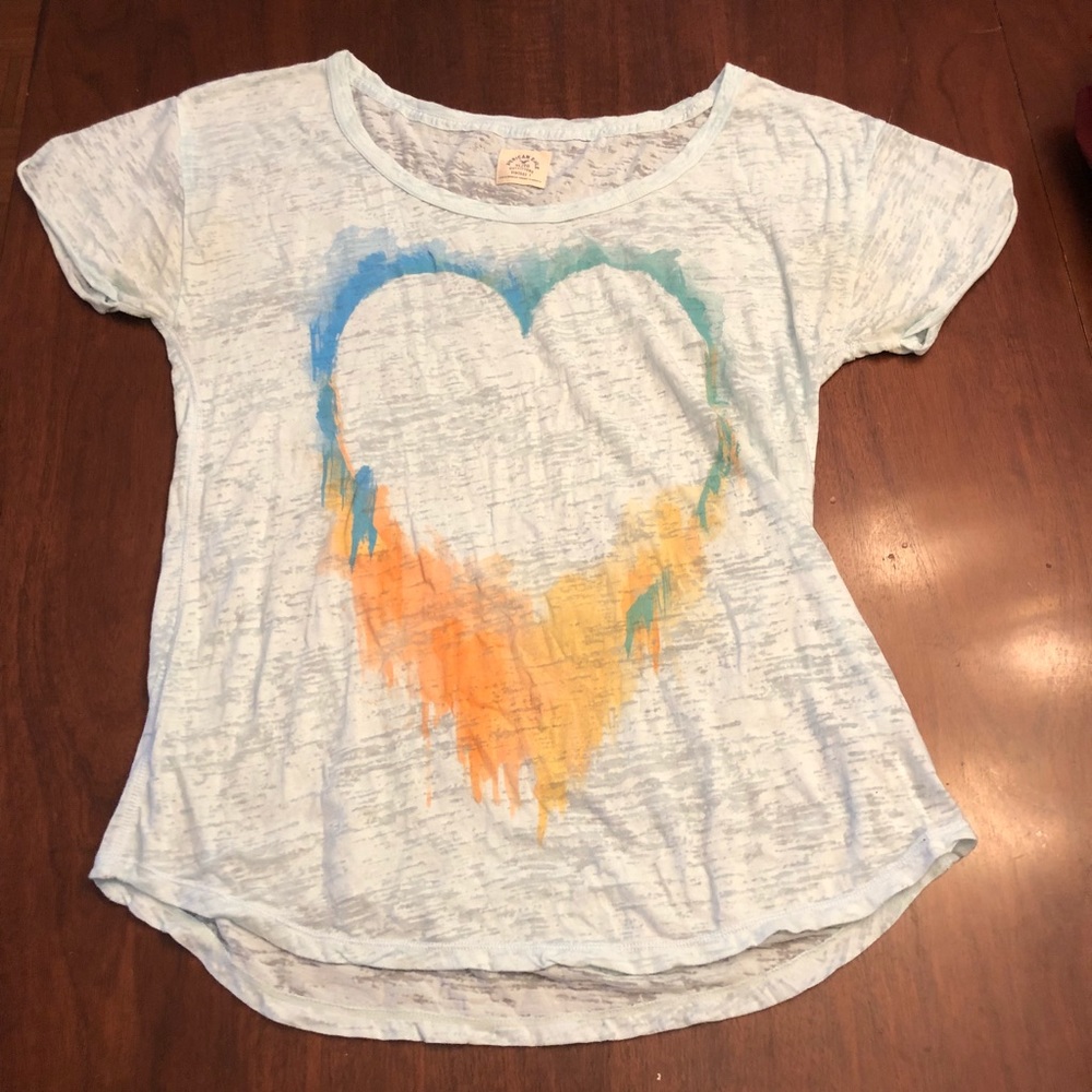 Blue American Eagle Slouchy Tee